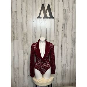 Laced bodysuit size medium